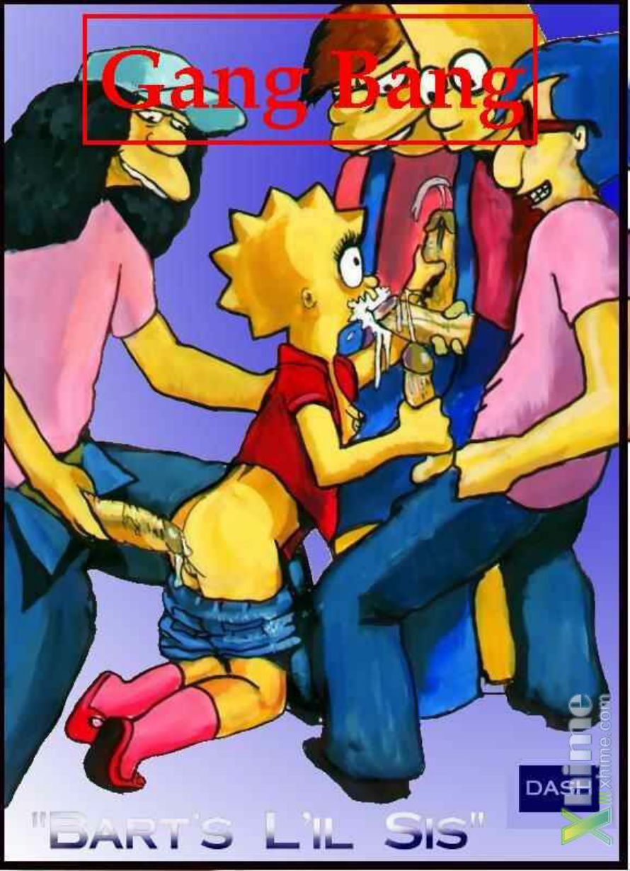 The Simpsons - Gang Bang - Bart's Lil Sis | The Simpsons Porn