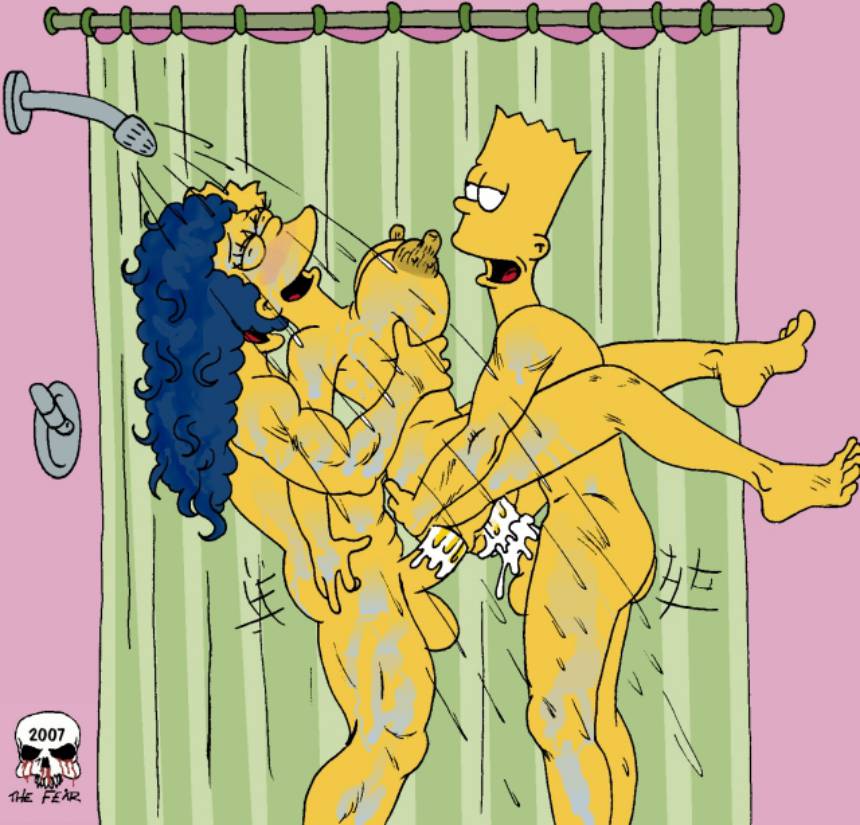 Read Full Pages Gallery, The Simpsons - Shower Fu, The-SimpsonsPorn.com, Si...