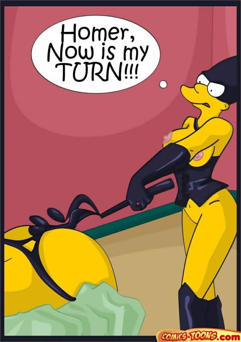 Hot BDSM Night In Simpsons Family 8
