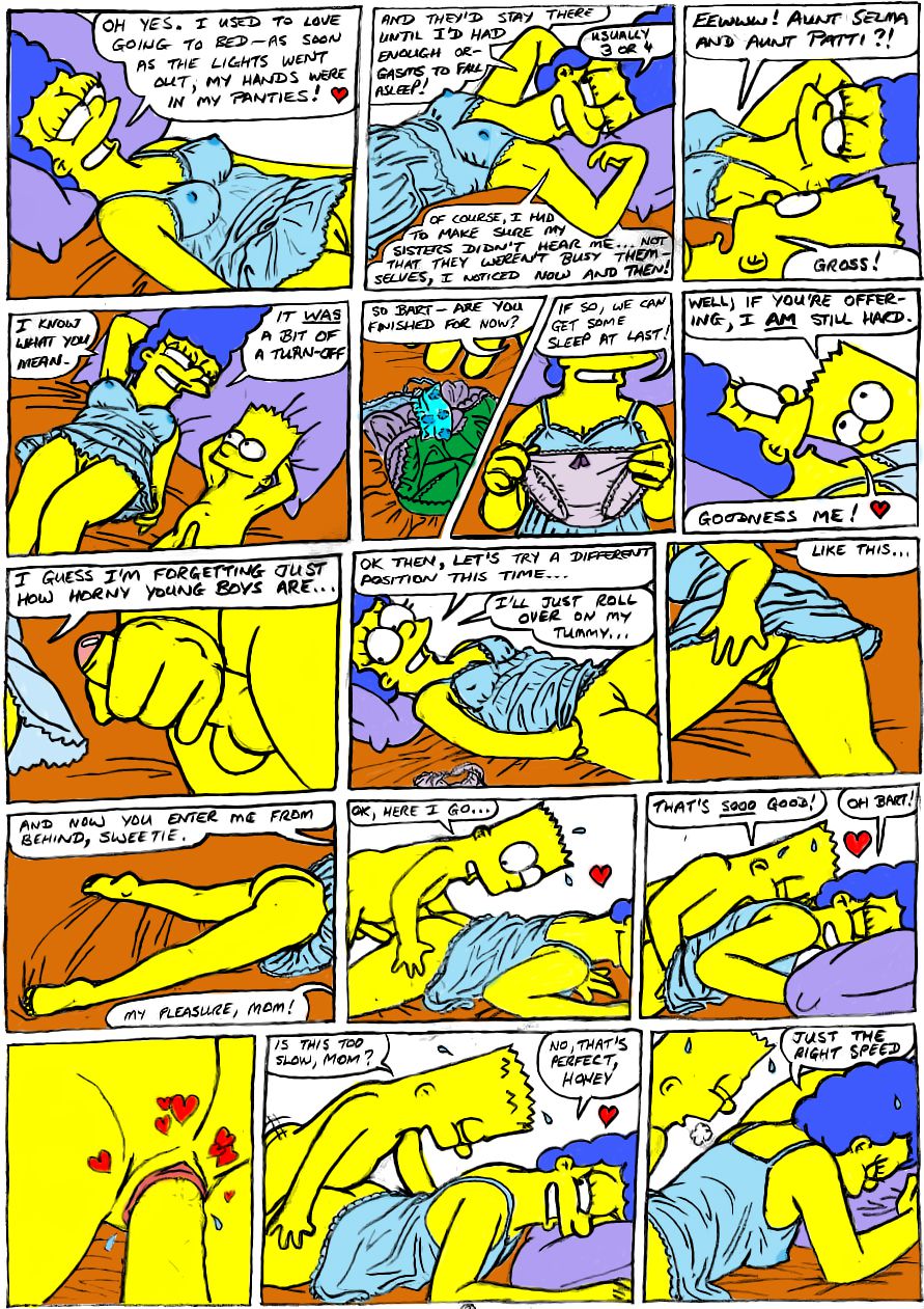 Mom Bed Porn - Mom's Bed - Art By Jimmy | The Simpsons Porn