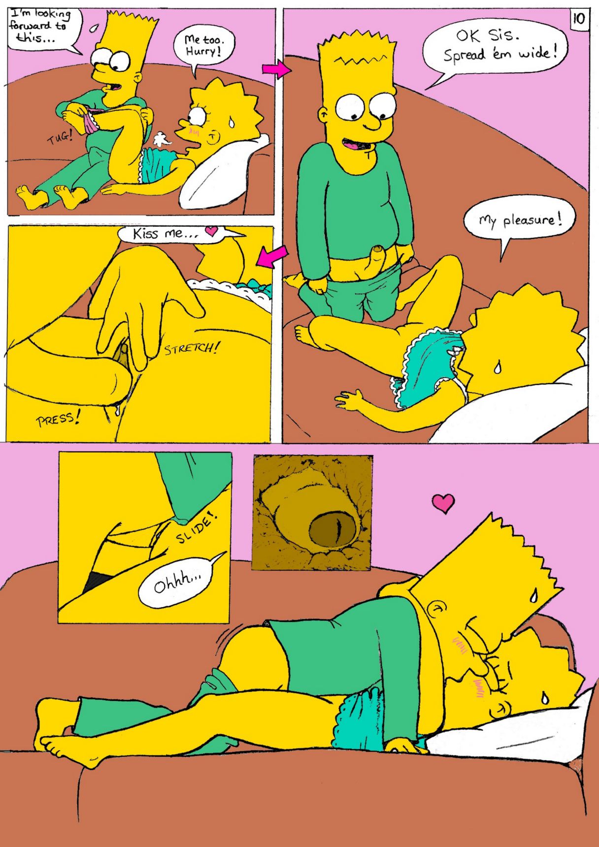 Lisa porno und Simpsons Lisa